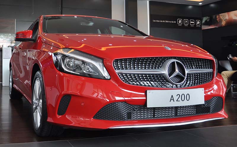 Mercedes A200 được đánh giá là một trong những cái tên nổi bật dòng xe hatchback tại Việt Na