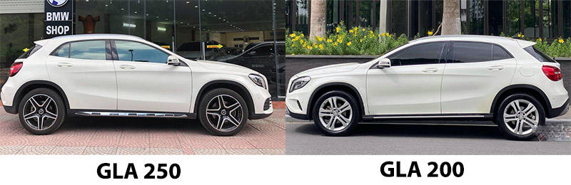 So sánh Mercedes GLA 200 và Mercedes GLA 250