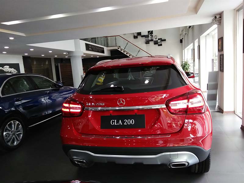 Tại Việt Nam, Mercedes GLA có 9 màu ngoại thất