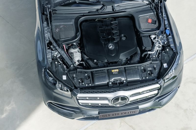 Mercedes GLS450 được trang bị động cơ I6, dung tích 3.0l
