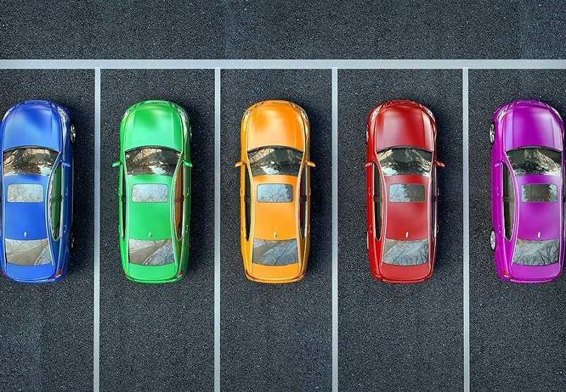 Yếu tố màu sắc trong phong thủy rất quan trọng đối với những người chuẩn bị mua xe