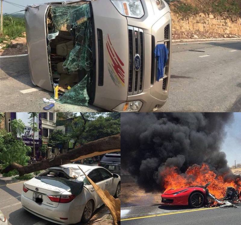 Bảo Việt sẽ bồi thường các trường hợp xe bị tai nạn, cháy nổ