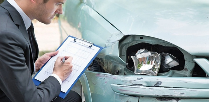 Khi xảy ra tai nạn, phía công ty bảo hiểm sẽ thực hiện giám định thiệt hại