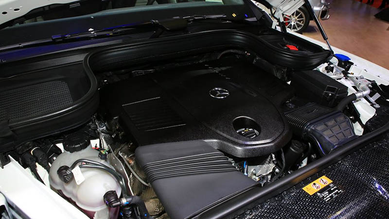 GLE 450 Mercedes có hệ thống động cơ mạnh mẽ