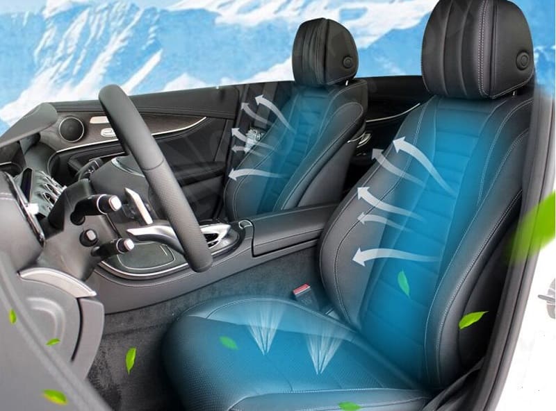 Độ ghế Ventilation giúp tối ưu trải nghiệm người lái khi điều khiển Mercedes GLC 300 